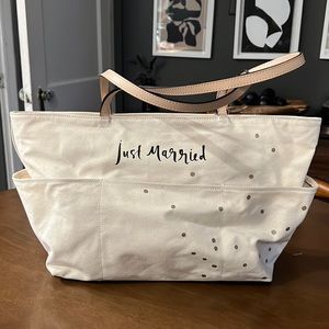 Kate Spade Honeymoon Canvas Tote